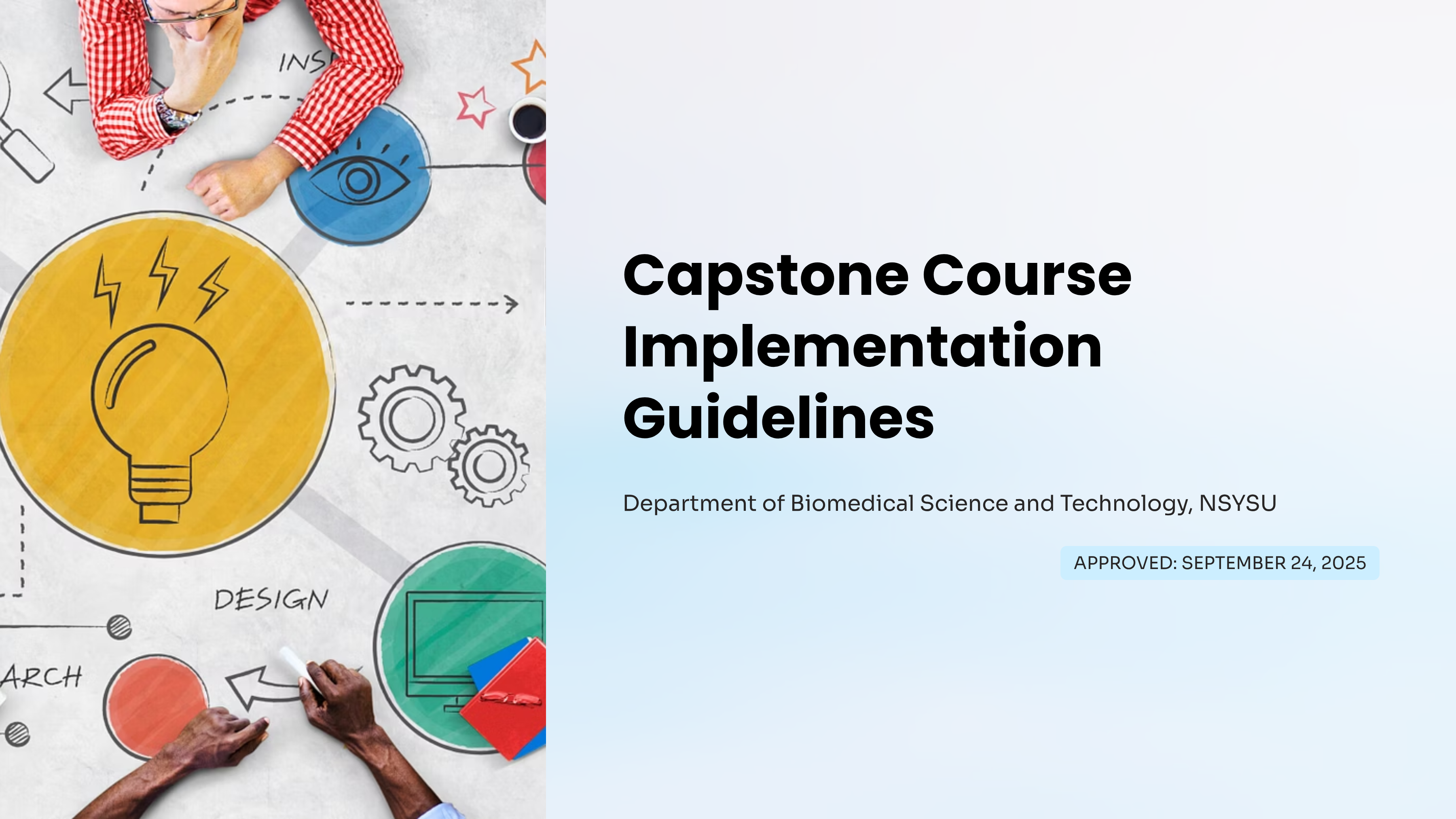 Capstone-Course-Implementation-Guidelines